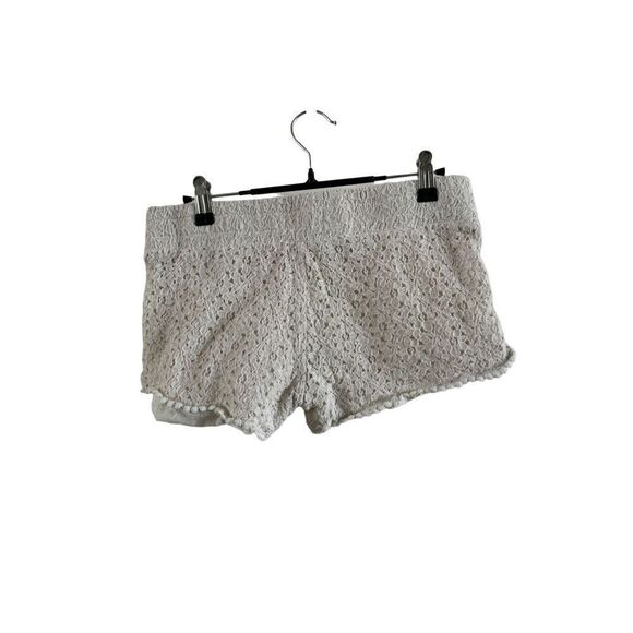 Aqua cream lace shorts XS - Picture 2 of 4